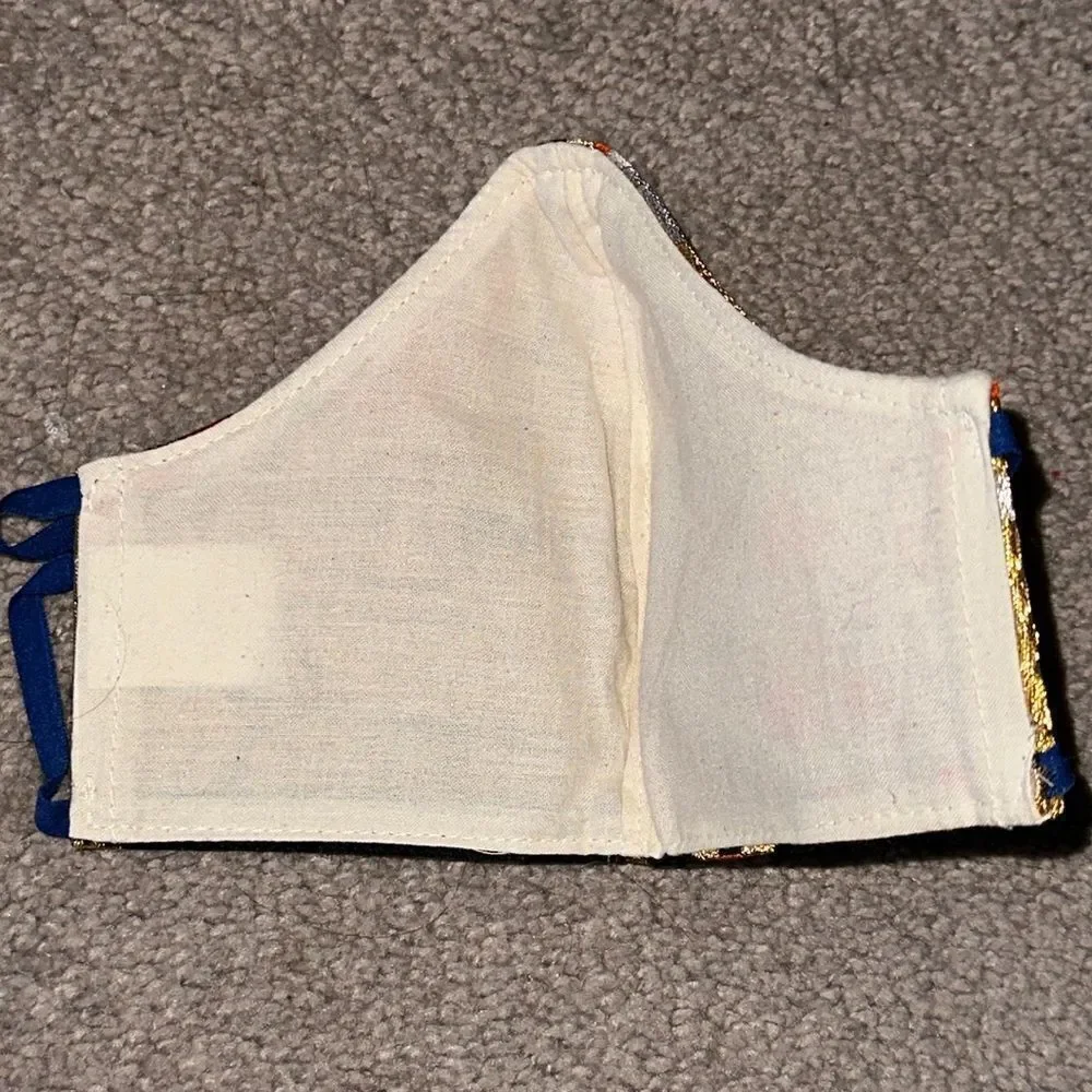 VPL Japanese Vintage Kimono OBI Face Mask!